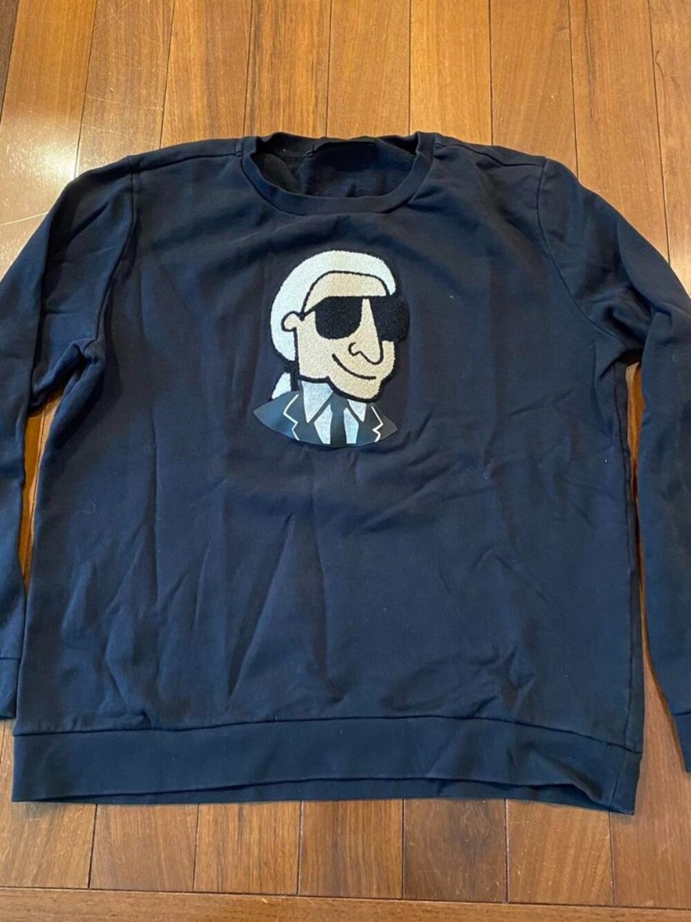 Karl Lagerfeld Men's Black Sweatshirt